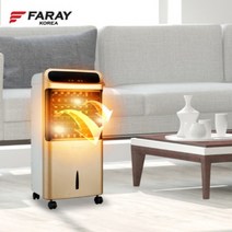 [화레이] 화레이 이동식 리모콘 PTC스탠드 공기청정 전기 온풍기 FNI-4400F