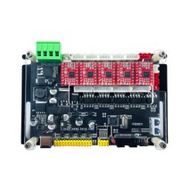 목재가공 GRBL1.1 USB 포트 3 축 4 제어 보드 8825 드라이버 CNC 조각 기계 음소거 컨트롤러 업그레이드 G, 03 4 axis 4988