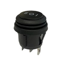 3단 3핀 방수 로커 스위치 원형 ON-OFF-ON HAS3319-1