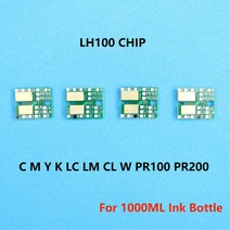 프린트 부품 Mimaki LH 1 LF1 UV 잉크 병 칩 For JFX 1631 호환, 10 LH100-LM