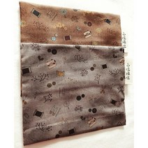 핫팩 파우치 2종세트 3가지 패턴 선택가능, 쏘잉 브라운 그레이 세트
