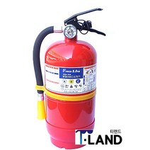 국산 한울방재 분말소화기 3.3KG 소화기받침대