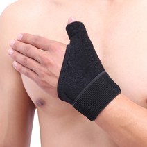 리빙케어 건초 엄지손가락 관절 삐다 외반 골절 암가드 고정 커버 엄마, 균일 블랙 타입 오른손