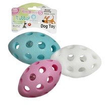 퍼피 청각자극 치석완화 럭비볼 애견장난감 닥스훈트 비숑, 1개