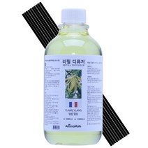 아로마메이트 자연풍덩 디퓨저 리필 + 스틱10개 무료증정, 일랑일랑, 1L