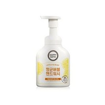 해피바스 항균버블핸드워시 레몬&바질, 5개, 250ml