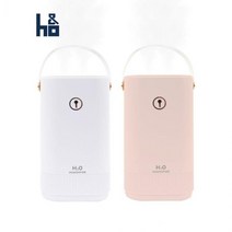 에이치앤오 대용량 듀얼 가습기 3300ml 유선 미니, 벤타샵핑크