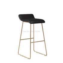 등받이 서재용 모던 인테리어 바 스툴 카페테리아 등산 학생 릴렉스, 65cm black
