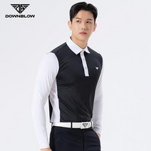 여름용 남성 에어 메쉬 긴팔 골프 티셔츠 남성코디 남자골프룩 남자골프웨어 냉감티셔츠 골프상의 쿨소재