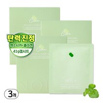 노라 엑소시카 카밍 겔 마스크팩 41g, 3개, 4매입