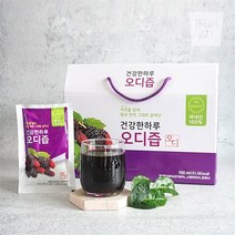 프레시데이 자연그대로 정읍 토종 오디즙 선물세트 120봉 100ml, 오디즙/120봉