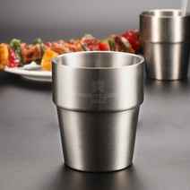 메리트쿡 이중진공 올스텐컵 야외 보온보냉 캠핑컵, 상세 참조
