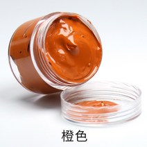 저스트업 가죽공예 공구 32 색 30ml 가죽 염료 페인트 유성 DIY 전문 공예 가방 소파 신발 수리 보완 색상 붙여 넣기, [16] 주황색