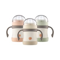 [꾸미기스티커 1매 증정/1회] 푸고 프리미엄 뉴트럴 시리즈 PPSU 빨대컵 280ml TKFG-280, 뉴트럴그린, 1개