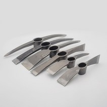 곡괭이 평 반평 양뿔 양날 조경 곡갱이 소형 중형 대형 6종, 대형 평곡괭이