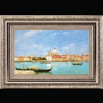 [한아] [고급형]베네치아 풍경 6호, 스타일:액자3