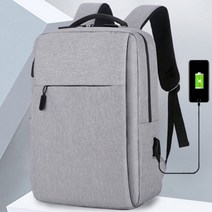 USB 충전 포트 생활방수 가벼운 노트북 백팩 여성 중저가 남자 용 대학생 캐리어 오피스 데일리