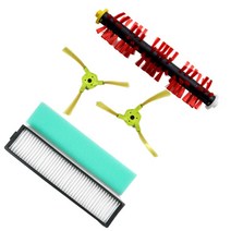 Chenda 로봇 진공 청소기 HEPA 필터 사이드 브러쉬 lg HOMBOT ROBOKING 클리너 부품 용 센터 브러시 CD0349, 표시된 사진과 같이