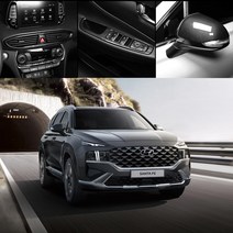 유투카 더뉴 싼타페 실내 실외 카본 몰딩 튜닝 인테리어 베스트 용품, 06.사이드 미러 커버 2P