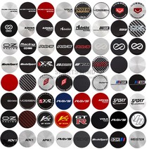 정비소 튜닝 차량 휠 센터 캡 엠블럼 스티커 Advanti SSR 레이싱 XXR 스푼 스포츠 OZ RAYS VOLK VOSSEN ENKEI ADVAN 45mm 로트 당 4 개, [28] MODEL 28, 28.MODEL 28, 4개