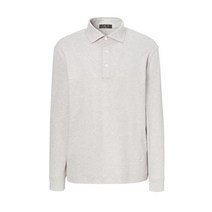 22SS 베이지 멜란지 긴팔카라티셔츠 DMTS2A011I2