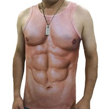 특이한 웃긴티셔츠 만우절 마니또선물 근육티 쓸모없는선물 몸짱티 헬창옷