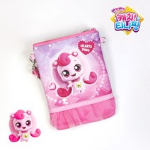 정품 반짝반짝 캐치티니핑 가방 오로라 레이스 폰크로스