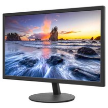 19인치 20인치 24인치 27인치 모니터 벽걸이 TV 사무용 게이밍 베젤리스 PC, 21인치 VGA+HDMI1920x1080 + 모니터