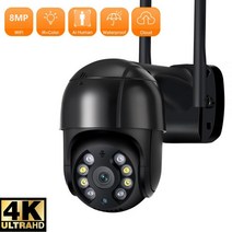 가정용 감시카메라 스마트폰 CCTV 신생아 홈캠 4K IP 카메라 5MP 스피드 자동 추적 PTZ 카메라 스마트 홈 야외 무선 WIFI 카메라 감시 모니터, 3MP SD 카드 없음_중국 | EU 플러그