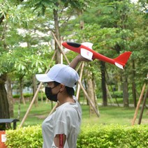 사이언스 스티로폼 에어 글라이더 비행기, 레드