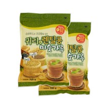 귀리 미숫가루 우유 쉐이크 파우더 귀리 렌틸콩 검은콩 한끼 선식가루 아침 식사대용 식이섬유, 미숫가루 700.g 4개