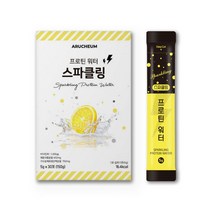아르채움 스파클링프로틴워터30포x2박스 가수분해유청단백분말 레몬맛프로틴워터 22종혼합유산균