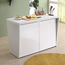 모던라인 메리데 1200 아일랜드 홈바, 화이트