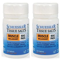 슈에슬러 티슈 솔트 마그 Phos 머슬 Relaxant 125정 Schuessler Mag Muscle Kpf 2개