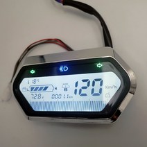 자전거 파워 미터 클릿 페달 크랭크 속도계 LCD 디스플레이 48v60v72v 라이트/배터리 레벨/전원 표시기 전, 05 60vwithshiedling