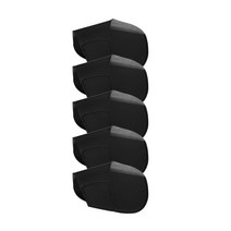 에이크 골프 아이언커버 쉴드 레더 골프채커버 5P 세트, 블랙5p