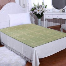 청대자리 대나무돗자리 여름자리 고급대자리 여름카페트 쇼파패드/비닐가방 포함, 더블 (135x180cm)