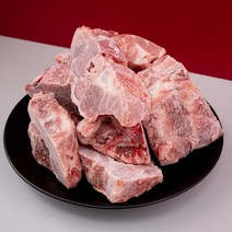 스페인 듀록 돼지 목뼈 1kg 감자탕용 찜용 등뼈, 1개