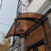 캐노픽스 1000 X 1900 하우스스토어 테라스 래티스 차고지 태양광 썬룸 복층농막 차고, 그린렉산 회색브라켓 실버 바