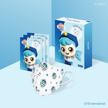 캐치티니핑 마스크 시즌3 소아60 3중구조 어린이 캐릭터 키즈 새부리형 꼼딱핑 20매입