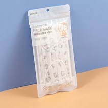 헬로키티 마스크 마이멜로디 시나모롤 10매 캐릭터 일회용 미니소 귀여운, A 성인 10매
