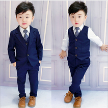 아동정장 유아정장 신사블루정장세트
