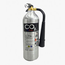 CO2 소화기 2.3kg 알루미늄 수동식 가벼운 이산화탄소 자동차 차량용