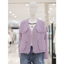 ab.f.z [ab.f.z] 노카라포켓트위드자켓 (KSX1HJ02B)