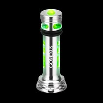 Gomexus 스피닝 릴 스탠드 밸런스 Shimano Vanford Stella Stradic FK Daiwa Luvias 1000 - 5000 보호 릴 R4, 길이 42mm, 은