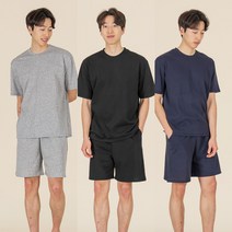 코튼원 남성용 면 실내복 트레이닝복 상하의 세트 4종택1