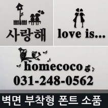 인테리어 소품 문패 도어사인 이니셜 입간판 블랙, 압축캐릭터 압축 별따는아이들