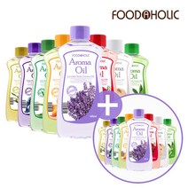 [푸드어홀릭] (1+1) 아로마오일 465ml 택2/리치, 선택1:베이비 / 선택2:베이비