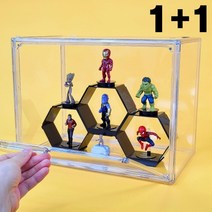 [당일출고] 홈인코 자외선차단 피규어장식장 아크릴케이스, 단일형A 1+1