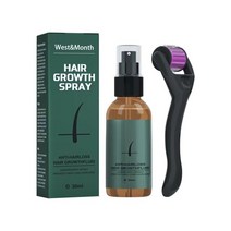헤어에센스 모발강화 헤어오일 수염 성장 롤러 세트 키트 30ml 남성 에센스 영양 증강 오일 스프레이 케어, Set